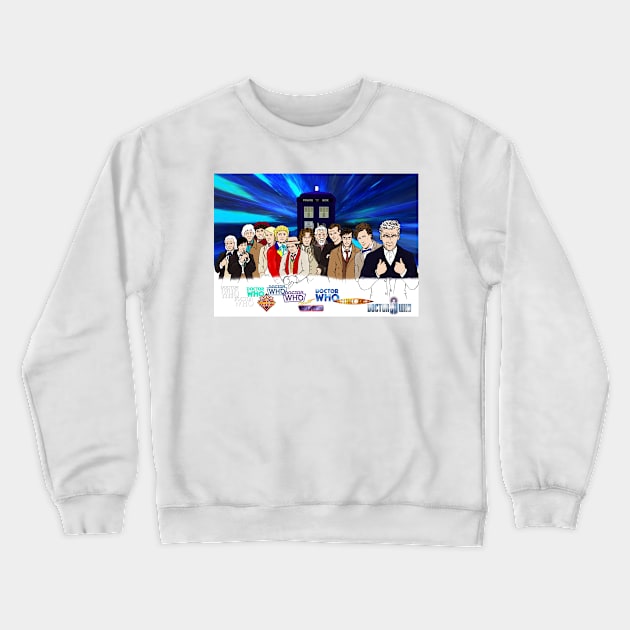 13 Doctors Crewneck Sweatshirt by Kerchow